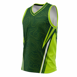 Fabricante y Exportador Mayorista de Camisetas de Baloncesto Personalizadas para Equipos, Proveedor de Ropa Deportiva OEM, Uniforme Atlético, Malla Transpirable de Secado Rápido - Product Image 3