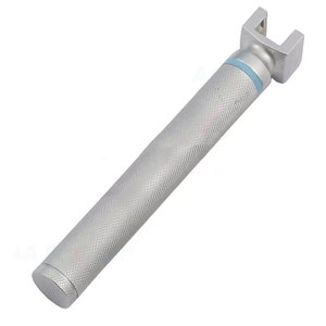 Manípulo de Laringoscopio con Iluminación Óptica LED Pequeña, Hojas Miller Macintosh, Luz de Alta Intensidad, Instrumentos Médicos para Anestesia - Product Image 1