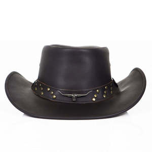Chapeaux de cowboy de haute qualité, bon fabricant avec marque privée, chapeau en cuir très vendu, votre propre style - Product Image 4