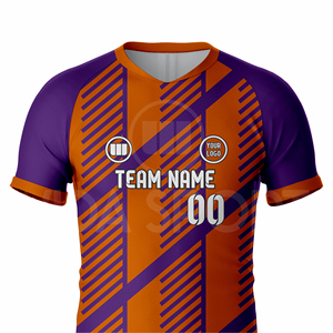 ชุดยูนิฟอร์มฟุตบอลฤดูร้อนพิมพ์ลายตามสั่ง คุณภาพพรีเมียม ระบายเหงื่อได้ดี ป้องกันแบคทีเรีย ผ้าสแปนเด็กซ์/โพลีเอสเตอร์ ระบายอากาศได้ดี - Product Image 4