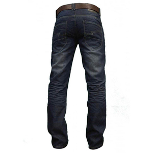 Jeans de Mezclilla para Hombre de Primera Calidad, Personalizados, Casuales, Transpirables, Rectos, Ligeros, de Cintura Alta, Ecológicos, 100% Algodón - Product Image 5