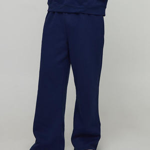 Conjunto Deportivo de 2 Piezas para Hombre, Estilo Urbano, Holgado, de Algodón Grueso, con Sudadera con Capucha y Pantalones Jogger, Casual, Talla Grande - Product Image 3