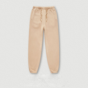 Pantalones de Hombre de Color Sólido a Bajo Precio, Pantalones Casuales Cómodos de Alta Calidad con Lavado Ácido, 100% Algodón, Ecológicos - Product Image 1