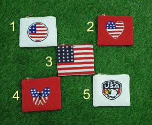 Porte-monnaie tendance, mignon, haut de gamme, classique, élégant, fait main, moderne, personnalisable, avec broderie perlée de dessins animés et impression typographique, pour usage quotidien - Product Image 6