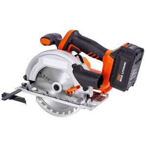 Sega Circolare Elettrica Senza Fili per Fai-da-Te, Lama da 6 1/2 Pollici, Velocità 4700 RPM, Capacità di Taglio a 0-45 Gradi, Motore Brushless, Luce LED - Product Image 6