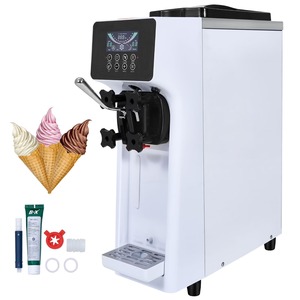 Machine à glaces molles multifonctionnelle pour usage commercial et domestique, pour desserts glacés. - Product Image 2