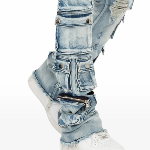 OEM Service Custom Jeans <b>Pants</b> Fashionable Full Length Hip Hop Mid Waist New Arrival Winter And <b>Summer</b> Wear Denim <b>Pants</b> - Product Image 6