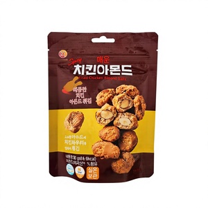 อัลมอนด์รสไก่ทอดเผ็ด ขายส่ง 80 กรัม |   ถั่วเคลือบกรุบกรอบพร้อมซองเครื่องปรุงรสเชค - Product Image 1