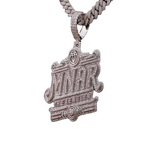 Personalizado Iced out MNAIR Declaración Moissanite Diamond Jewelry Mejor calidad Hip Hop para fiestas Regalos Bodas - Product Image 1