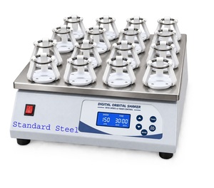 Agitador Rotatorio de Laboratorio para Mezclar, Agitador Rotatorio de Laboratorio de 0-350 RPM con Control Digital de Velocidad y Temporizador - Product Image 1