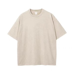 T-shirt en coton pour homme, coupe décontractée, léger, respirant, vêtements décontractés, fabricant OEM ODM à marque privée - Product Image 2