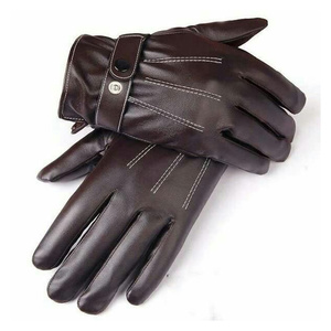 Guantes Deportivos Ameer Uniform Accessories Negros y Morados de PU con Medio Dedo, Soporte de Palma de Malla, Antideslizantes y Cierre de Botón para Entrenamiento en Gimnasio - Product Image 5