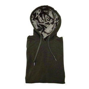 Sudadera con Capucha Azul Claro para Hombre, Corte Regular, Felpa de Algodón, Informal, Otoñal, con Bolsillos - Product Image 3
