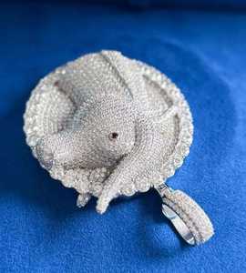 Luxury Iced Out <b>Unicorn</b> Head Pendant with VVS Moissanite Hip Hop Jewellery Diamond Look Statement Charm - Product Image 3