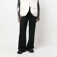 Nouveau pantalon évasé décontracté pour homme, délavé, très populaire, en promotion, pantalon de jogging évasé pour homme, pantalon de survêtement évasé pour homme