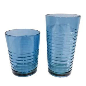 Vasos de acrílico plástico rayas horizontales - Product Image 4