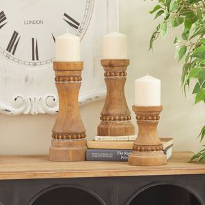 Portavelas de madera de lujo, ideal para colecciones de decoración del hogar de alta gama, tiendas de regalos y diseño de interiores. - Product Image 4