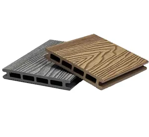 Деревянный пластиковый композитный настил, самые популярные экологически чистые материалы, деревянный настил для 3D-тиснения