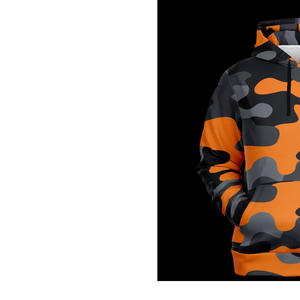 Sudadera Clásica con Capucha de Algodón 100% Camuflaje, Forro de Algodón, Personalizable con Logotipo, Venta al Por Mayor - Product Image 3