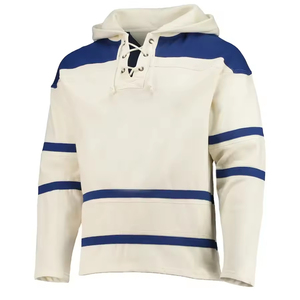 Sudadera con Capucha para Hombre, Estilo Hockey sobre Hielo, Manga Larga, Rayas, Transpirable, Poliéster, Corte Regular, para Todas las Temporadas - Product Image 1