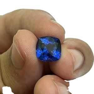 เบาะ Tanzanite ธรรมชาติคุณภาพดีสีฟ้าทำพลอยกะรัต6.27โดย Sadiya International - Product Image 1