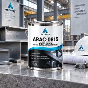 ARAC-0815 ECOWAY Revêtement antirouille polyuréthane aqueux - Revêtement métallique résistant aux produits chimiques pour usage architectural public - Product Image 1