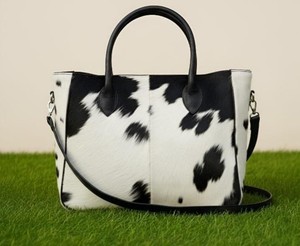 Sac fourre-tout de luxe en cuir de vachette véritable avec broderie et fermeture éclair, portable, pour l'été et l'automne, sac à main multifonction pour femme - Product Image 1