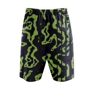 Shorts de bain pour hommes à taille élastique, impression par sublimation, polyester, pour surf et natation, été, prix bas, haute qualité - Product Image 2
