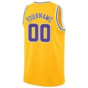 Camiseta de Baloncesto Roja Unisex sin Mangas con Cuello en V, Tirantes, Nombre y Número Personalizados, Sublimada, Transpirable, 100% Poliéster, para Adultos - Product Image 4