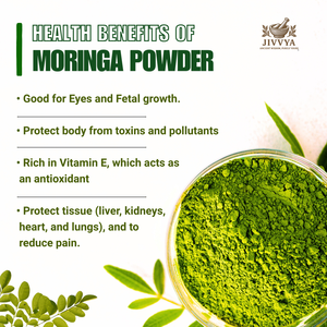 Polvo Puro de Hoja de Moringa, Extracto Herbal Verde Natural, Secado al Aire Caliente, Rico en Clorofila, Para Todas las Estaciones, en Envase de Vidrio - Product Image 5