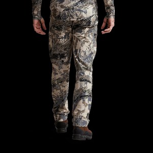 Pantalon de chasse unisexe en softshell camouflage, respirant, imperméable, coupe-vent, protection UV, polyester de haute qualité, pour le printemps - Product Image 5