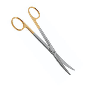 กรรไกรตัดมายองเนสสแตนเลสโค้ง ใช้ซ้ำได้ สำหรับการผ่าตัด - Product Image 4