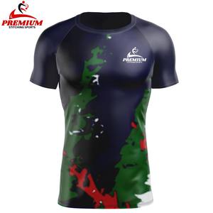 Vêtements de yoga pour hommes à manches longues, décontractés, anti-UV, séchage rapide, respirants, écologiques, antibactériens, avec logo personnalisé en couleur - Product Image 6