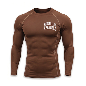เสื้อคอมเพรสชั่นแขนยาวจากผู้ผลิต OEM รุ่นใหม่ล่าสุด ดีไซน์ทันสมัย - Product Image 2