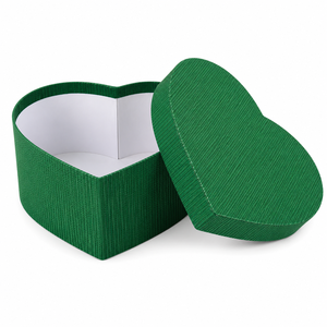 Custom Eco-Friendly EcoRev Brand Valentine's Day Gift Rigid Paper <b>Box</b> Recyclable Exquisite Handmade Love Heart Lid Matte - Product Image 1