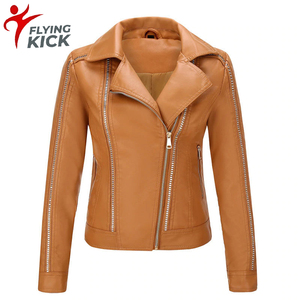 Vestes en cuir véritable pour femmes, de haute qualité, sur mesure, style universitaire court, pour l'hiver, adaptées aux activités de plein air. - Product Image 1