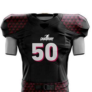 New Arrival American Football Uniform With Breathable Construction American Football Uniform For Matches - Product Image 3