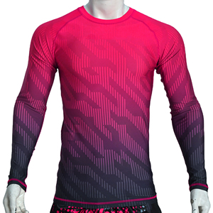 T-shirt de combat personnalisé pour homme à manches courtes, sublimation BJJ MMA, séchage rapide, respirant, compression, sous-vêtement de sport - Product Image 4