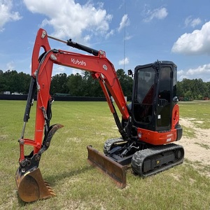Mini-excavatrice Kubota puissante avec une forte force de creusement, une hydraulique avancée et une conception compacte pour les travaux de construction - Product Image 6