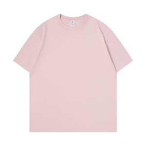 Men's 230g Cotton Knitted Short Sleeve Summer Fashion Brand Clothing Base <b>Shirt</b> White T-<b>shirt</b> Male Couple Wear T-<b>shirt</b> Clothes - Product Image 3