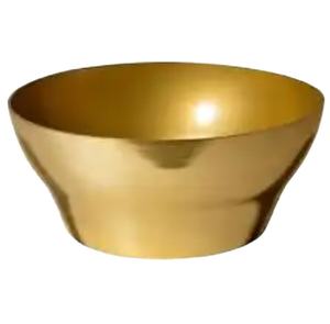 Cuenco para servir alimentos de Metal martillado Chapado en latón elegante hecho a mano al por mayor alto exigente cuenco para servir alimentos de Metal más vendido - Product Image 1