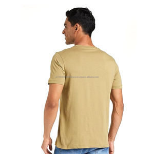 T-shirt en coton uni surdimensionné de haute qualité personnalisé, style streetwear, coupe slim, t-shirt lourd, impression de qualité, t-shirt pour homme - Product Image 2