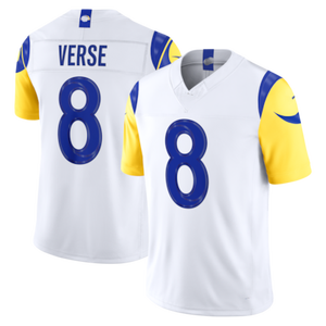 Wholesale Custom American Football Jersey Breathable Mesh Logo Embroidery Sports Uniform Unisex 100% Polyester Short Sleeve - Product Image 4