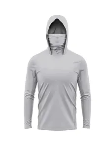 Lightweight Masked Hooded Fishing <b>Shirts</b> Designed For Outdoor Activity And <b>Sun</b> Protection - Product Image 3
