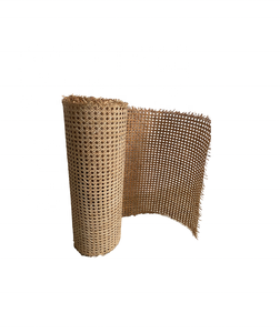 Maille de rotin hexagonale en gros: rouleau de canne naturel pour la restauration et le design de meubles. - Product Image 1