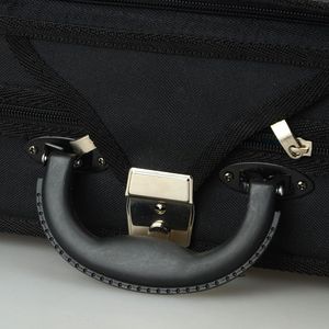 Borsa Nera Quadrata per Violino con Igrometro, Chiusura a Cerniera, Portatile, in Schiuma EVA, per Conservazione Basso, Chitarra, Pianoforte - Modello 17001903 - Product Image 5