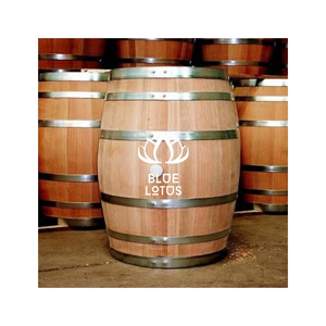 Baril en bois de chêne vintage de qualité alimentaire, 200L, 300L, 500L, le plus vendu, pour le stockage de bière et l'âge au bain de glace, vente en gros - Product Image 1
