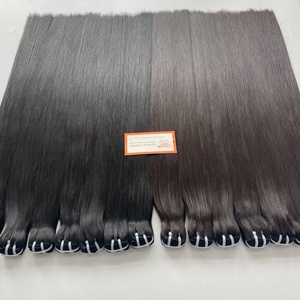 Prêt à expédier trame droite couleur naturelle vietnamien humain Bundle Extensions de cheveux produits de vente chaude 2024 - Product Image 6