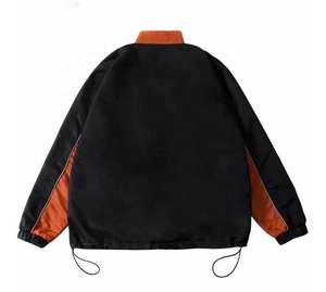 New Design Custom Plus Size Color <b>Block</b> Quick Dry Nylon Windbreaker Jacket High Quality Breathable Mesh Lining Sportswear Jacket - Product Image 1