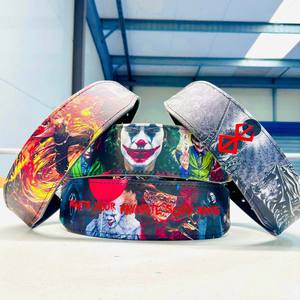 Animated Leather Weightlifting <b>Belts</b> Manufacturer Made Fitness Gym Training Powerlifting <b>Belts</b> With Back Support Deadlift <b>Belts</b> - Product Image 4